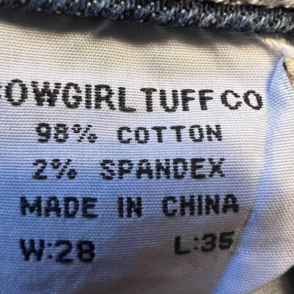 28x35 Bootcut CowGirl Tuff - Picture 4 of 6